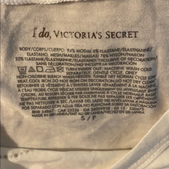 Victoria’s Secret I Do tank top s - Picture 2 of 3